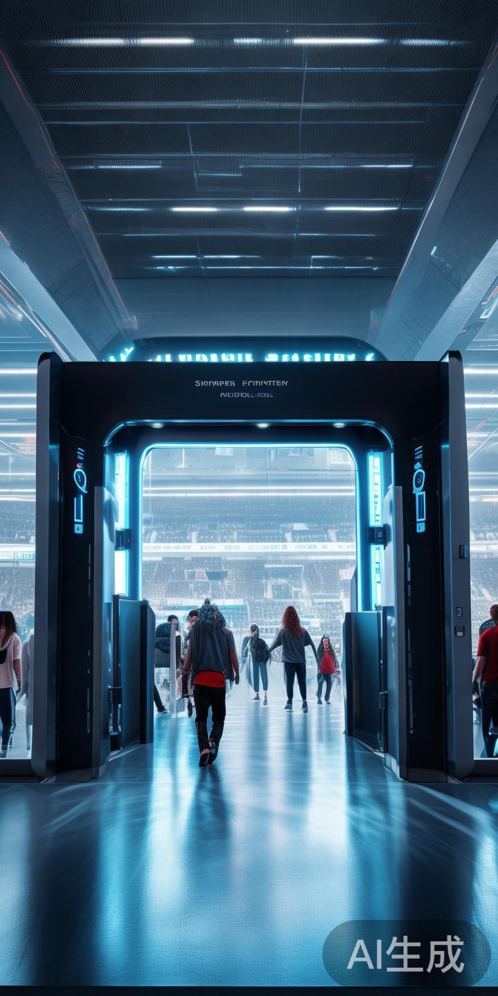 生物识别技术，如指纹识别、面部识别和声纹识别，正逐